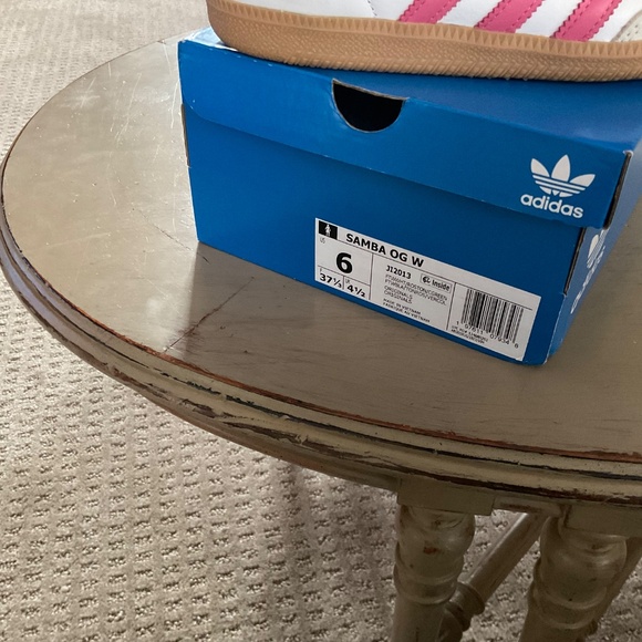Addias  Samba OG PINK/White Samba  Gum sole - Picture 6 of 6
